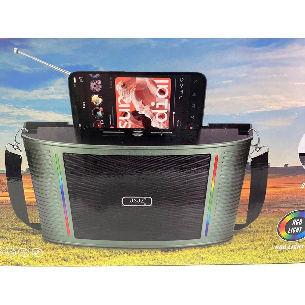 Wireless Speaker Mod. S6 Unleash Powerful Portable Party boost hifi Bluetooth